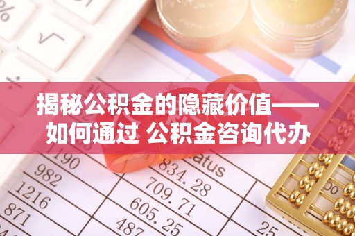 惠阳揭秘公积金的隐藏价值——如何通过 公积金咨询代办提取 优化财富管理