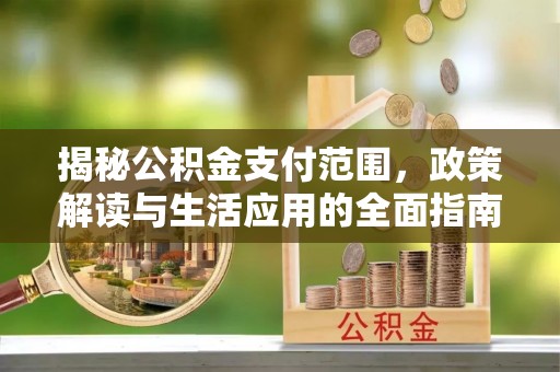 惠阳揭秘公积金支付范围，政策解读与生活应用的全面指南